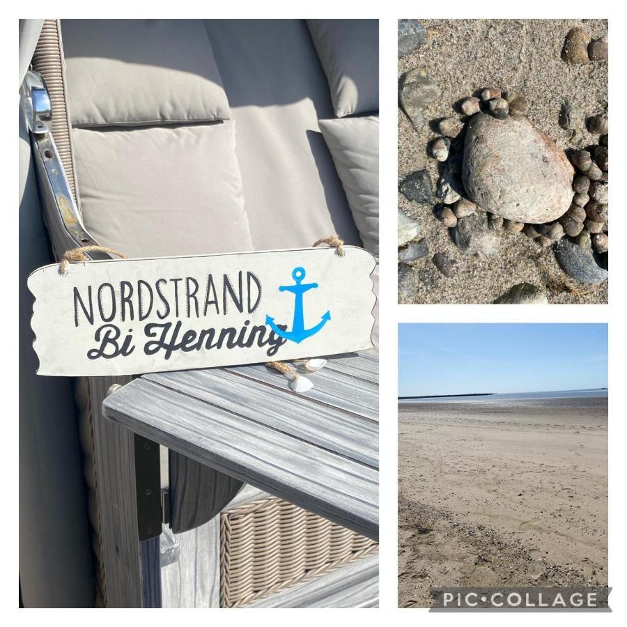 Ferienwohnung Bi Henning Nordstrand Exterior foto